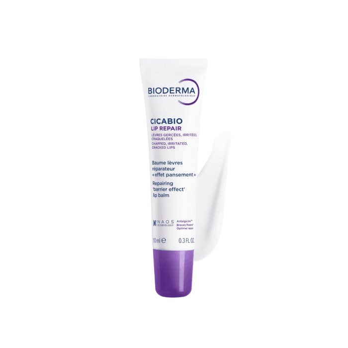 BIODERMA balzamas suskeldėjusioms, sudirgusioms, sutrūkinėjusioms lūpoms, CICABIO LIP REPAIR, 10 ml-2