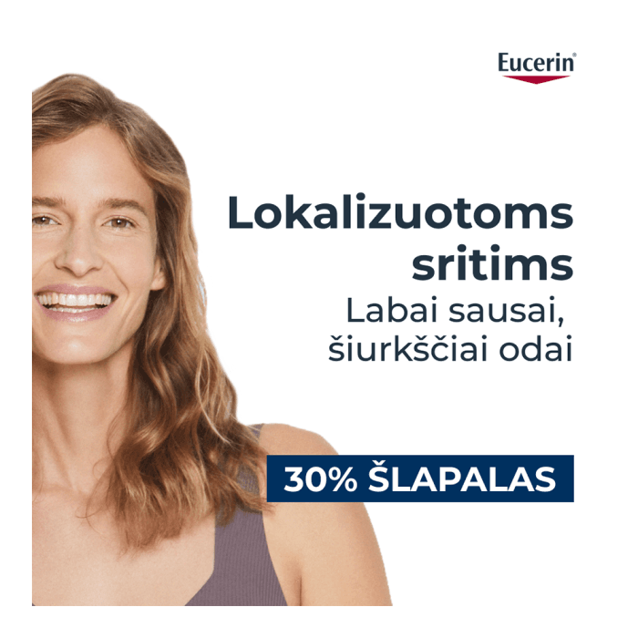 EUCERIN kremas lokalizuotoms sausos odos sritims su 30 % šlapalo UREA REPAIR, 75 ml-1