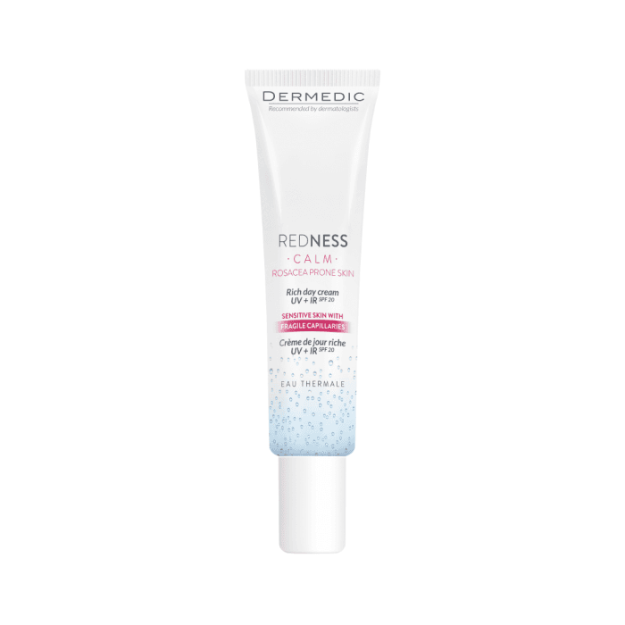 DERMEDIC REDNESS sodrus dieninis kremas UV+ IR, SPF 20, 40 ml