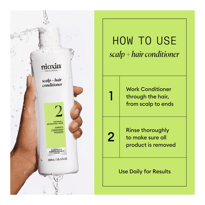 NIOXIN PRO CLINICAL galvos odos ir plaukų kondicionierius SYS2 SCALP & HAIR CONDITIONER, 300 ml-1
