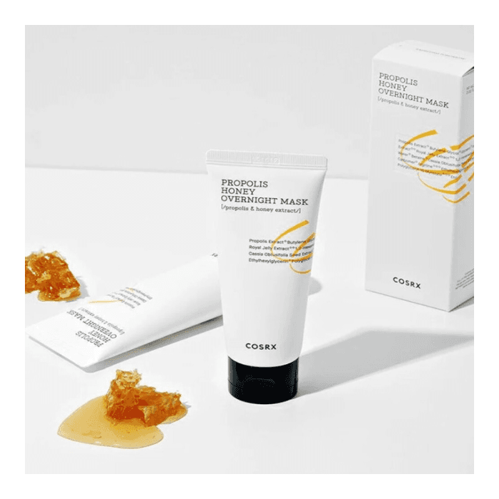 COSRX naktinė kaukė, Full Fit Propolis Honey Overnight mask, 60 ml-1