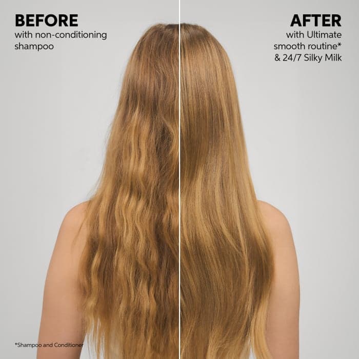 WELLA PROFESSIONALS ULTIMATE SMOOTH Silky Milk - Glotninantis pienelis su skvalanu ir omega-9, 30 ml-2