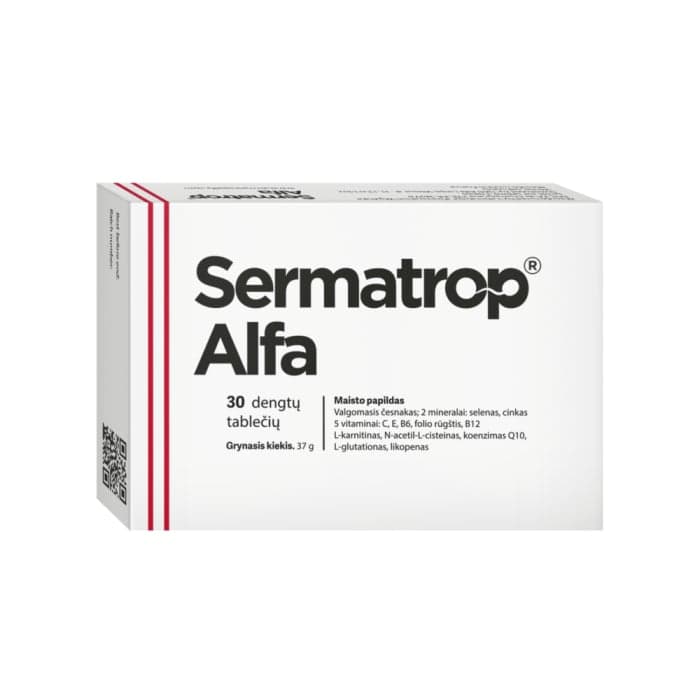 SERMATROP ALFA, 30 tablečių