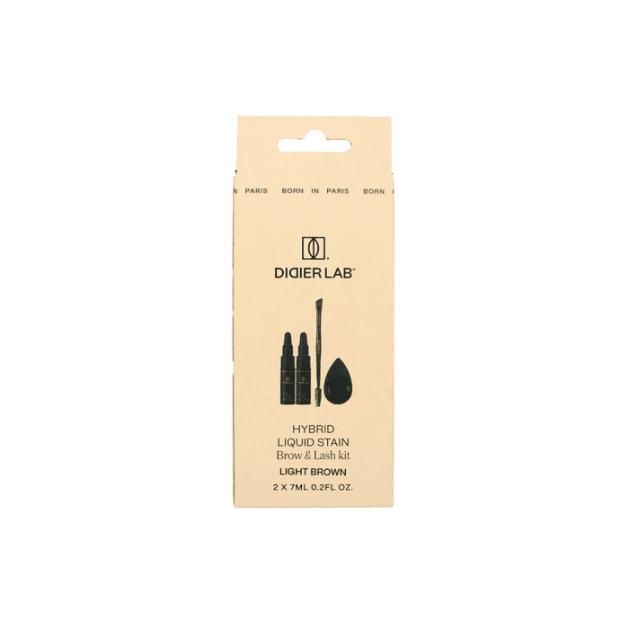 DIDIER LAB maitinamasis antakių ir blakstienų dažymo rinkinys, 2x7ml, 14 ml