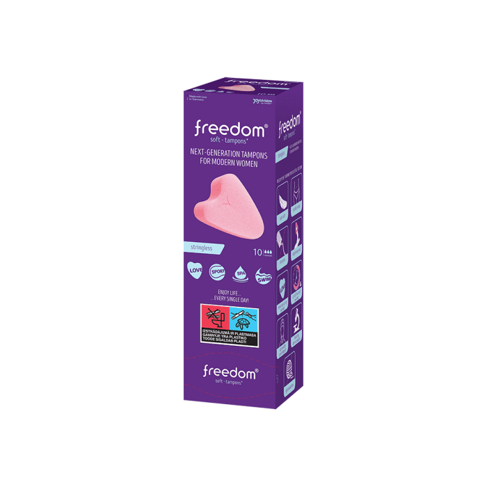 FREEDOM tamponai NORMAL, 10 vnt.