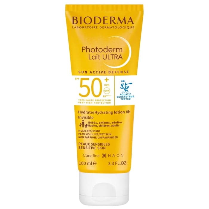 BIODERMA apsauginis losjonas nuo saulės PHOTODERM LAIT ULTRA SPF50+, 100 ml