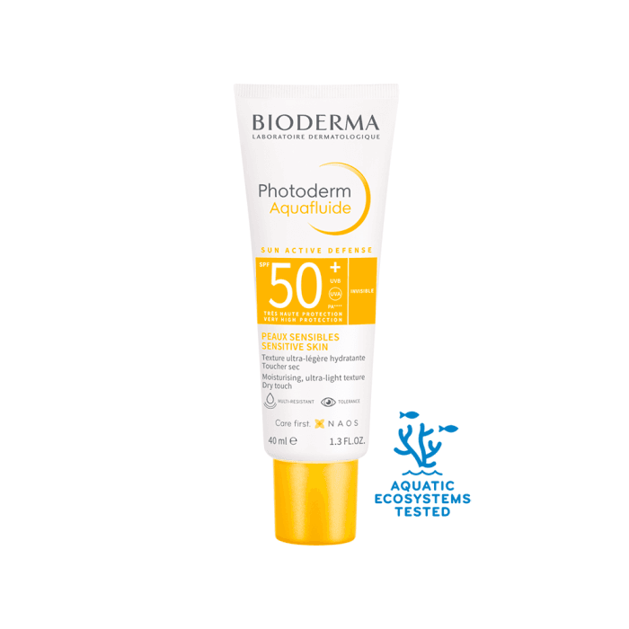 BIODERMA apsauga nuo saulės visų tipų odai PHOTODERM AQUAFLUIDE SPF50+, 40 ml-2