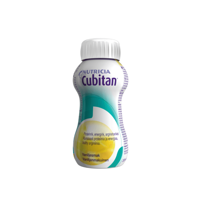 Cubitan, vanilės skonio, 4X200ml, 4 vnt.-1