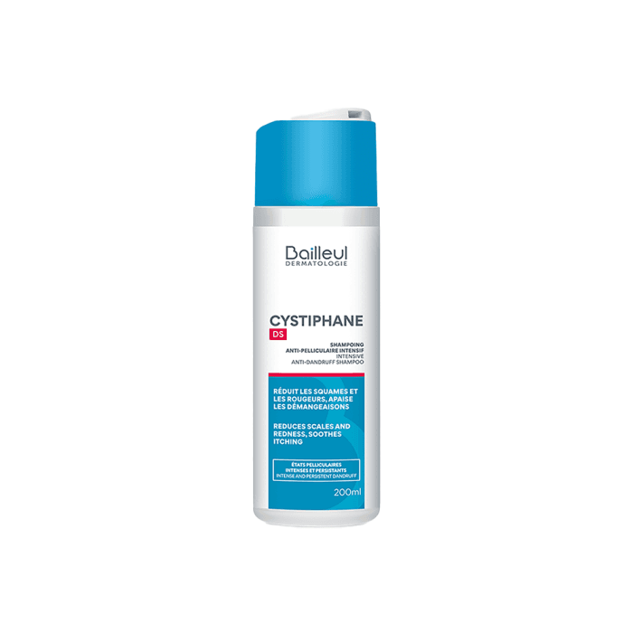 BAILLEUL intensyvus šampūnas nuo pleiskanų CYSTIPHANE DS, 200 ml