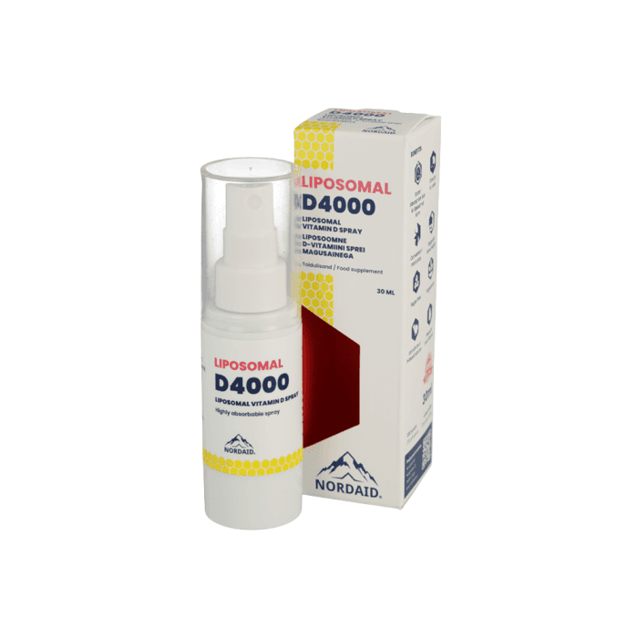 NORDAID purškiamas vitaminas D3 4000 IU liposomose, 30 ml-1