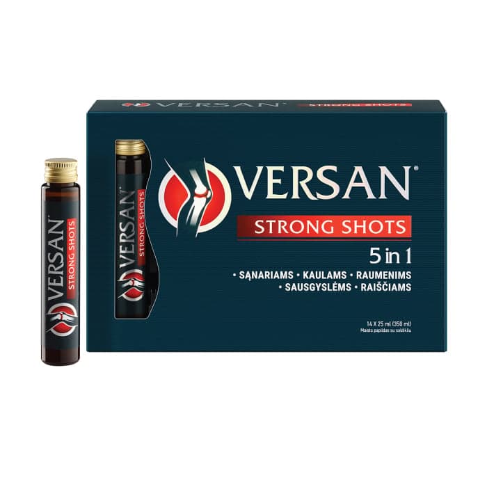 VERSAN STRONG SHOTS, 14 buteliukų