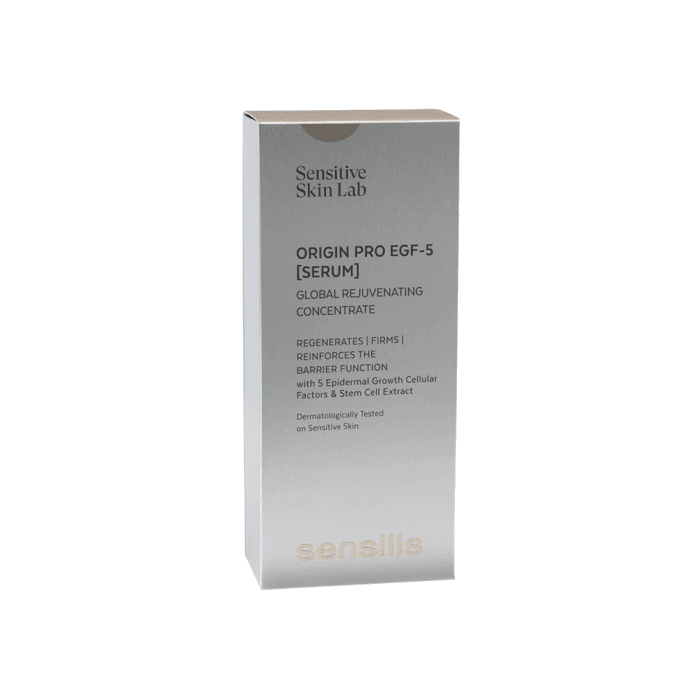 SENSILIS stangrinamasis veido serumas su augimo faktoriais ORIGIN PRO EGF-5, 30 ml