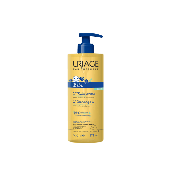 URIAGE aliejinis prausiklis BABY 1ERE HUILE, 500 ml