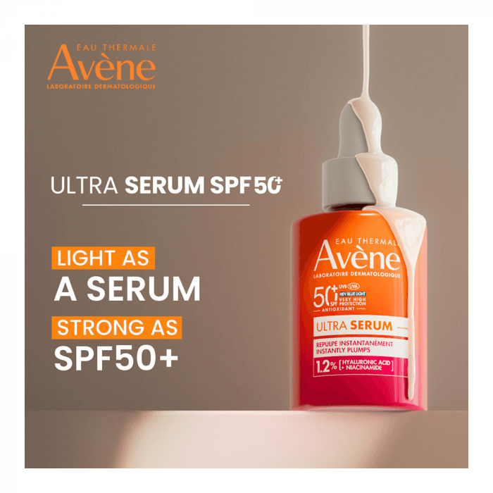 EAU THERMALE AVÈNE SUN koncentruotas serumas brandžiai odai su apsauga nuo saulės SPF 50, 30 ml-1