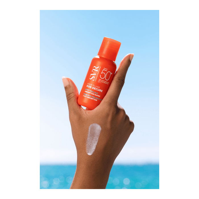 SVR Apsauginis veido fluidas Sun Secure Aqua Fluide SPF50+, 50 ml-1