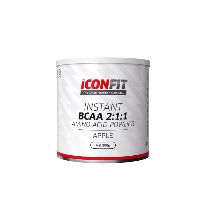 ICONFIT aminorūgštys BCAA 2:1:1, obuolių skonio, 300 g