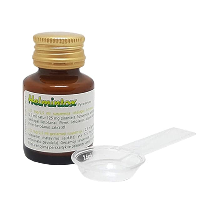 HELMINTOX, 5 % suspensija, 15 ml, geriamoji suspensija, N1-1
