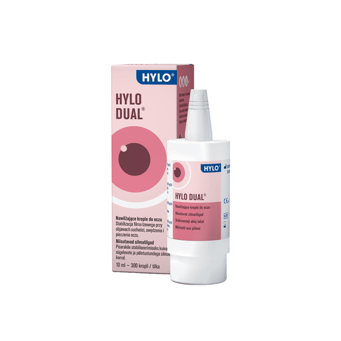 URSAPHARM akių lašai HYLO-DUAL, 10 ml