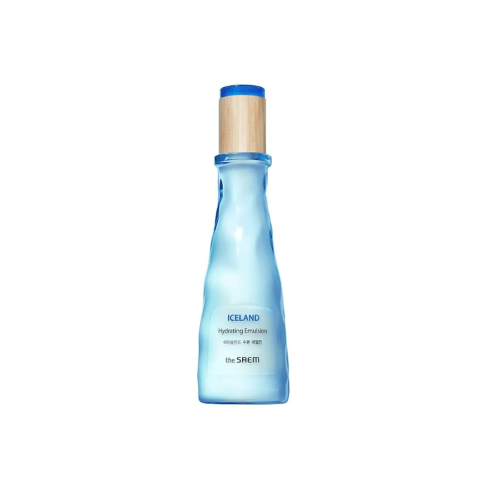 THE SAEM mineralinė drėkinamoji veido emulsija ICELAND HYDRATING EMULSION, 140 ml