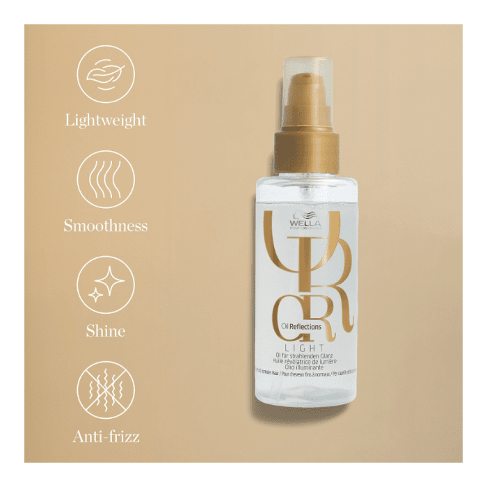 WELLA PROFESSIONALS spindesio suteikiantis lengvas aliejus ploniems plaukams OIL REFLECTIONS LIGHT OIL, 30 ml-2