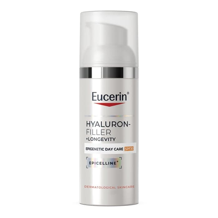 EUCERIN dieninis veido kremas su Epicelline SPF 30 HYALURON-FILLER + LONGEVITY, 50 ml
