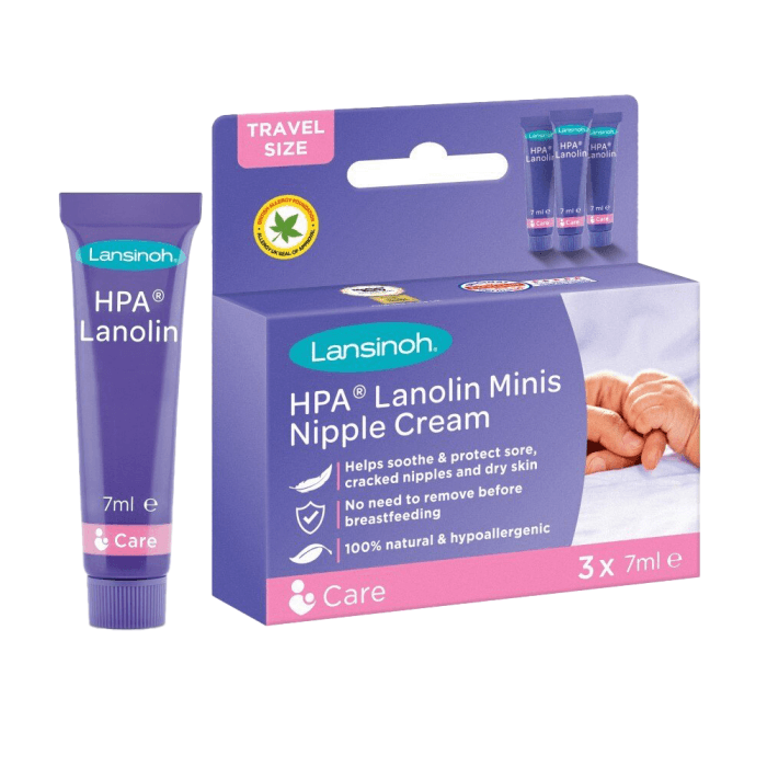 LANSINOH kremas speneliams su lanolinu MINI, 7 ml
