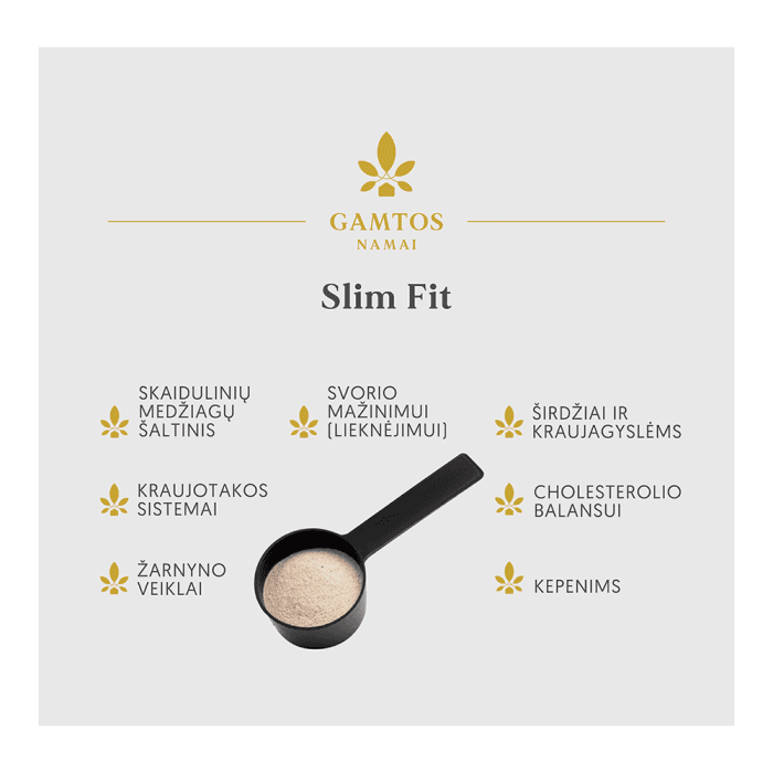 GAMTOS NAMAI SLIM FIT, braškių skonio, 225 g-1