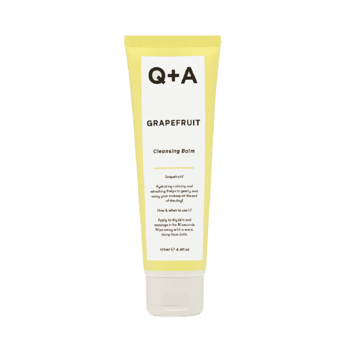 Q+A valomasis veido balzamas GRAPEFRUIT, 125 ml