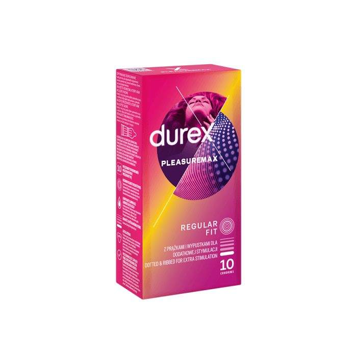 DUREX prezervatyvai PLEASUREMAX, 10 vnt.-2