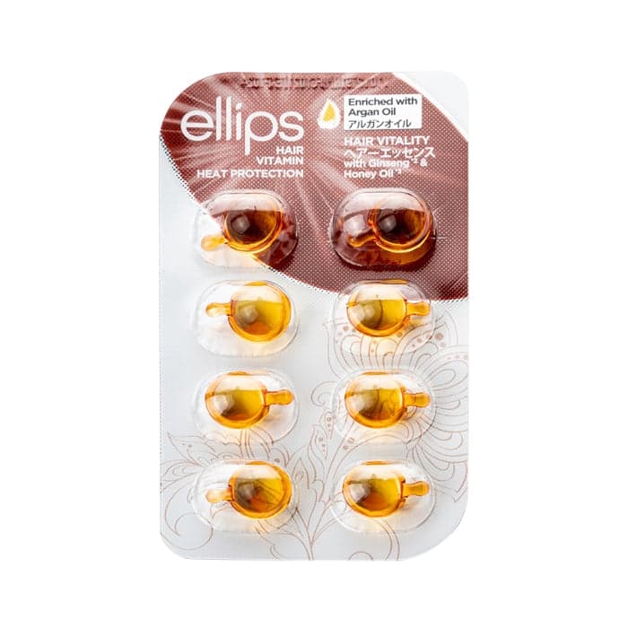 ELLIPS tepami vitaminai intensyviam plaukų maitinimui HAIR VITALITY, 8 ml