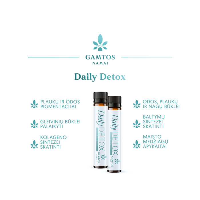 GAMTOS NAMAI DAILY DETOX SHOTS, 14 vnt.-1