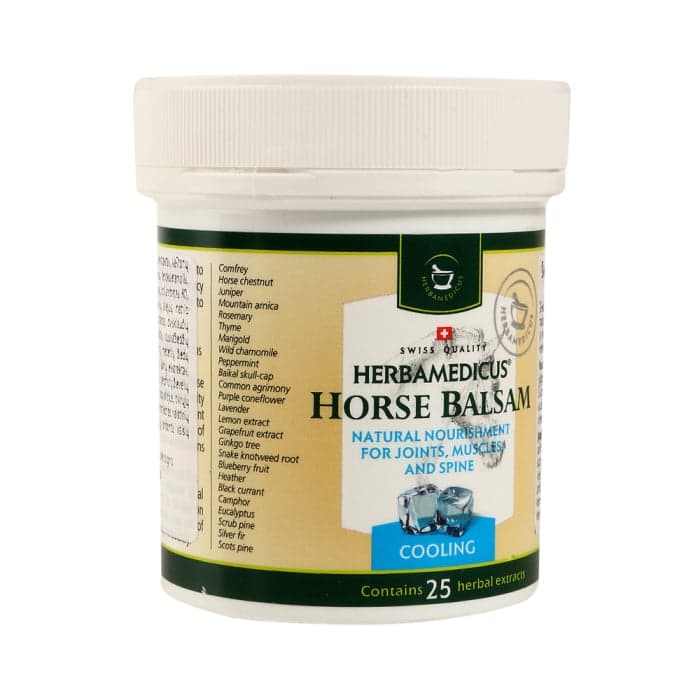 HERBAMEDICUS / SWISSMEDICUS šaldomasis kūno balzamas HORSE BALSAM, 125 ml-1