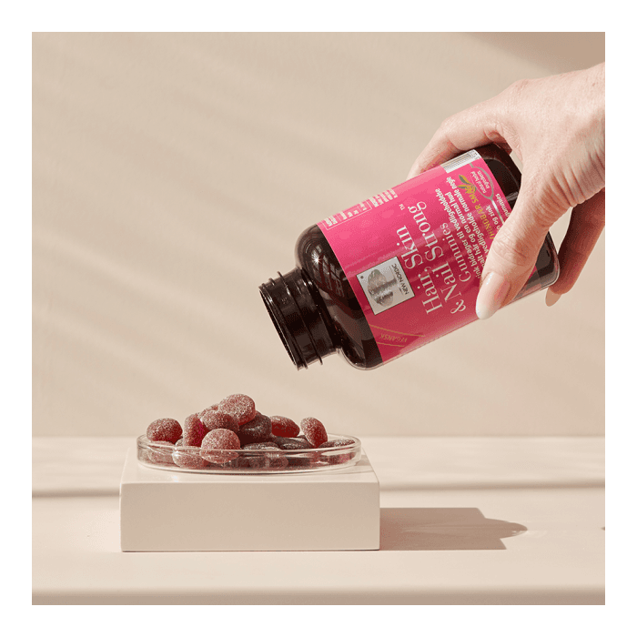 NEW NORDIC, Hair, Skin & Nail Strong™ Gummies, 60 guminukų-2