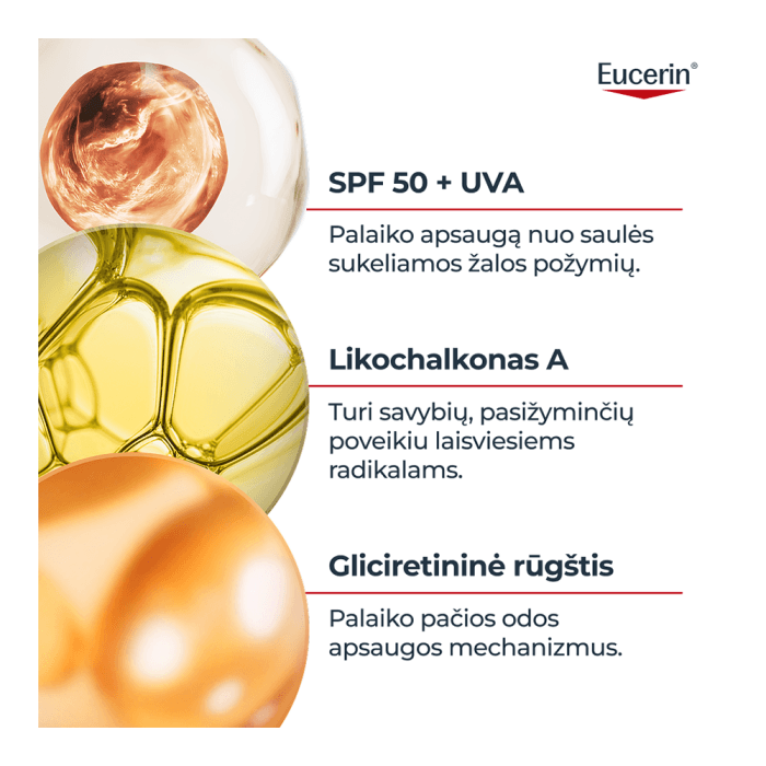 EUCERIN skaidrus purškalas OIL CONTROL DRY TOUCH, SPF 50, 200 ml-2