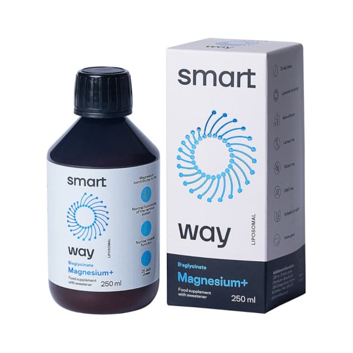 SMART WAY liposominis MAGNIS + mineralų kompleksas, mėtų skonio, 250 ml