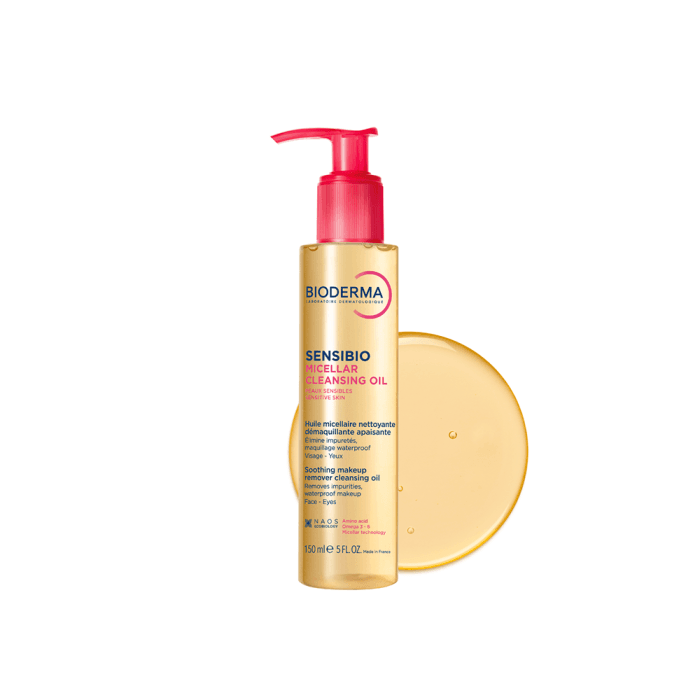 BIODERMA raminamasis aliejinis micelinis prausiklis jautriai odai SENSIBIO MICELLAR CLEANSING OIL, 150 ml-1