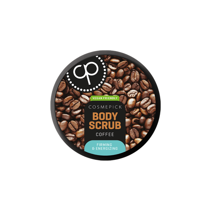 COSMEPICK energizuojantis cukraus kūno šveitiklis su kava, 250 ml-1