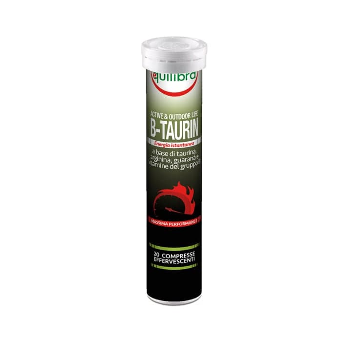 EQUILIBRA maisto papildas B-TAURIN, 20 šnypščiųjų tablečių