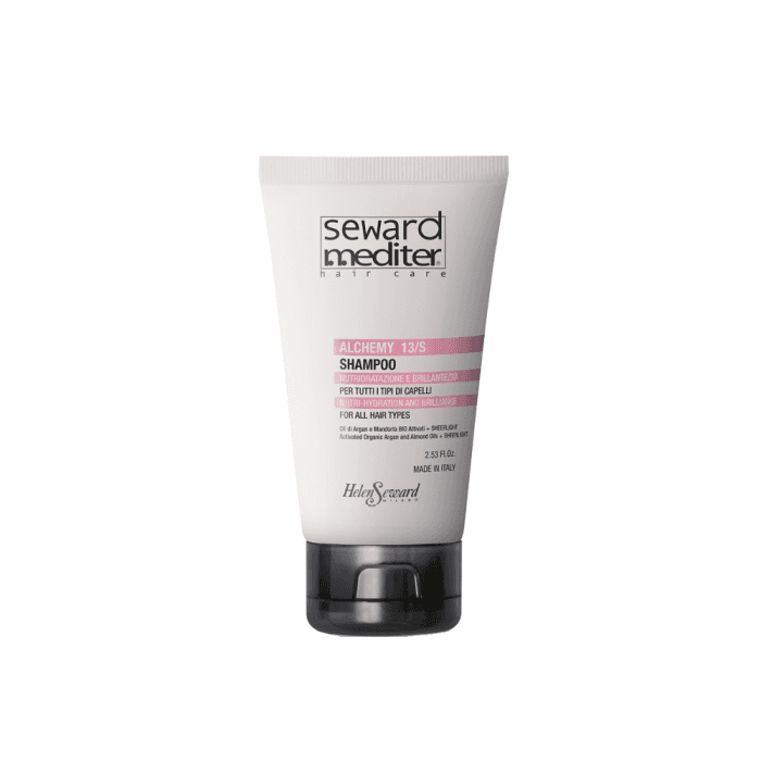 HELEN SEWARD blizgesio suteikiantis šampūnas su arganų aliejumi MEDITER ALCHEMY 13/S, 75 ml