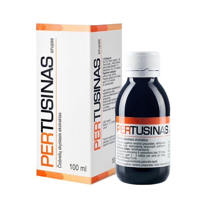PERTUSINAS, 100 ml, Sirupas, N1-1