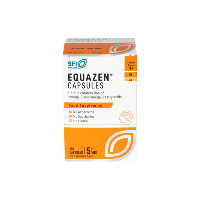 EQUAZEN kapsulės, nuo 5 m., 180 kapsulių-1