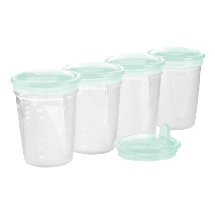 BABYONO indeliai motinos pienui, sultims ir kitam maistui, 4 vnt., 200 ml-1