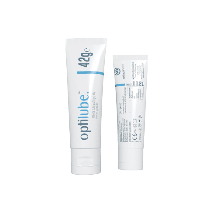 OPTILUBE universalus gelis tūbelėje (sterilus), 42 g