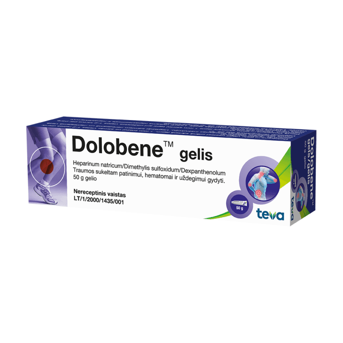 DOLOBENE, 50 g, Gelis, N1
