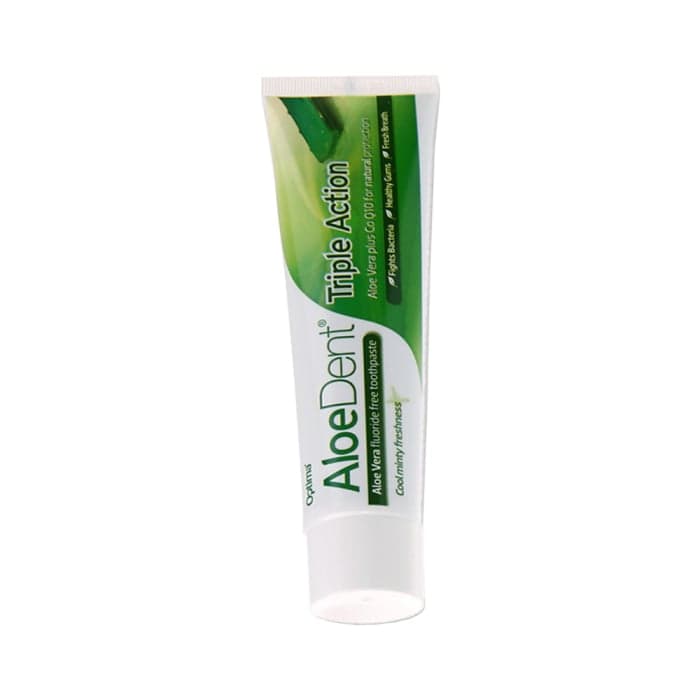 ALOEDENT trigubo poveikio dantų pasta TRIPLE ACTION, 100 ml