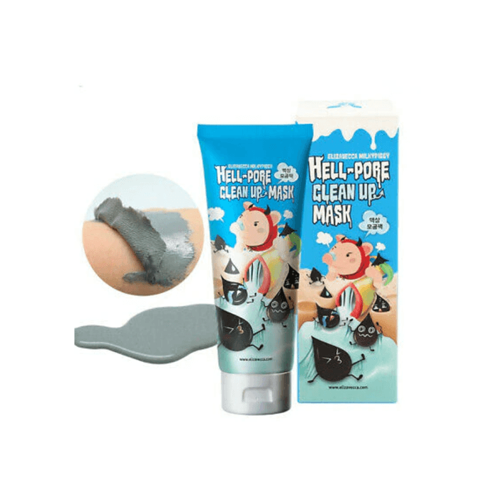 ELIZAVECCA poras valanti veido kaukė Hell Pore Clean Up Mask, 100 ml-1