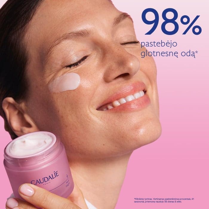 CAUDALIE naktinis veido kremas suglebusiai odai RESVERATROL-LIFT FIRMING NIGHT CREAM, 50 ml-1