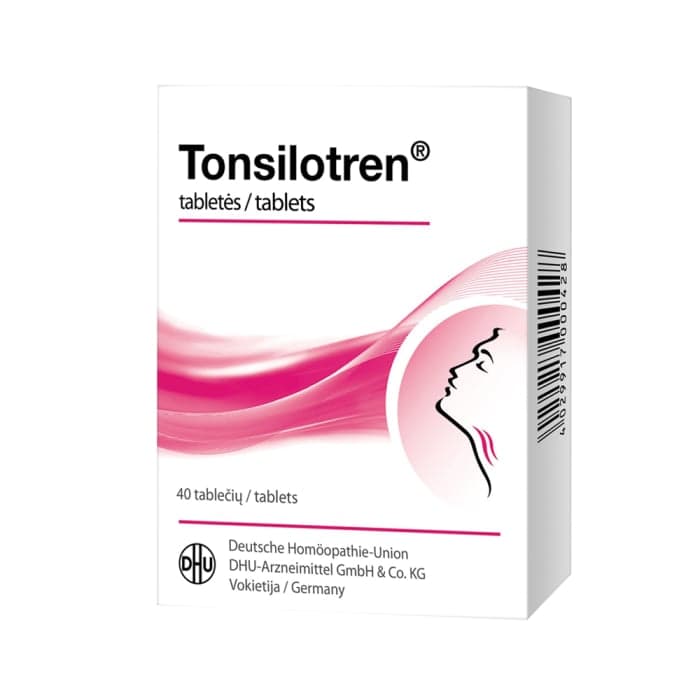 TONSILOTREN, Tabletės, N40