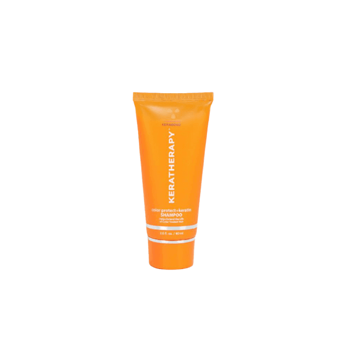 KERATHERAPY šampūnas dažytiems plaukams Keratin Infused Color Protect, 60 ml