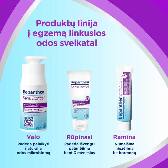 BEPANTHEN kremas SENSICONTROL, 200 ml-2